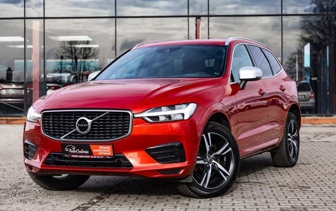 volvo xc 60 Volvo XC 60 cena 125900 przebieg: 133628, rok produkcji 2018 z Recz